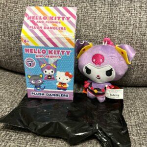Sanrio Blind Box Kuromi Plush Dangler Hello Kitty and Friends Keychain Series 3